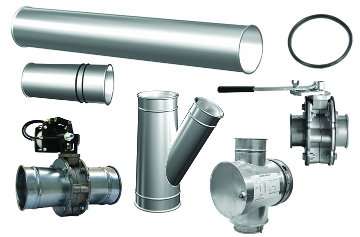 Nordfab QFS Oil Mist System Components